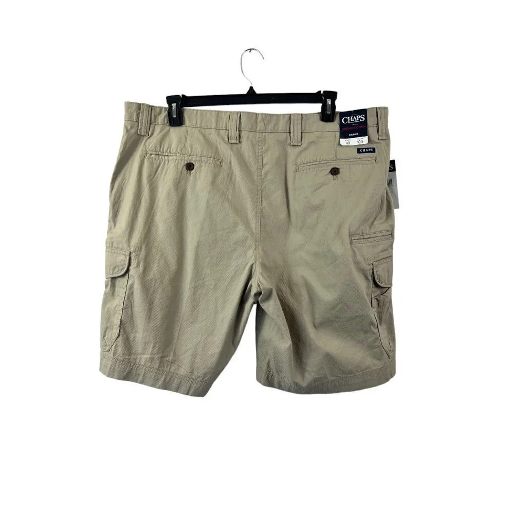 Chaps Men's Cargo Washed Cotton Shorts